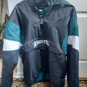 Men’s Eagles Starter jacket.  Good condition. Size large .